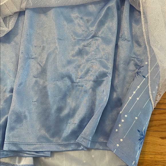Girls Blue White Disney Frozen 2 Elsa Nightgown Size 4T - Picture 9 of 9